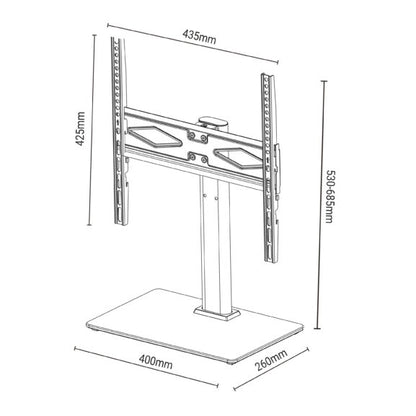 Soporte de TV para Mueble TM Electron 32"-50" Inclinable y Giratorio