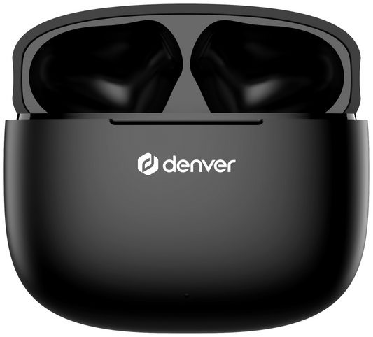 Auriculares Bluetooth 5.3 Denver TWE-48B True Wireless Negros