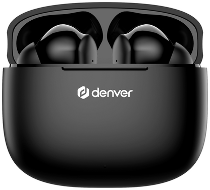 Auriculares Bluetooth 5.3 Denver TWE-48B True Wireless Negros