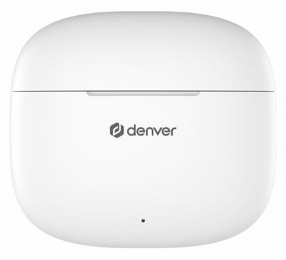 Auriculares Bluetooth 5.3 Denver TWE-48W True Wireless Blancos