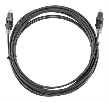 Cable Óptico Toslink Lanberg 2 m Negro Audio Digital