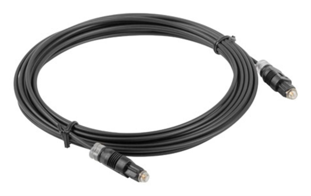 Cable Óptico Toslink Lanberg 2 m Negro Audio Digital