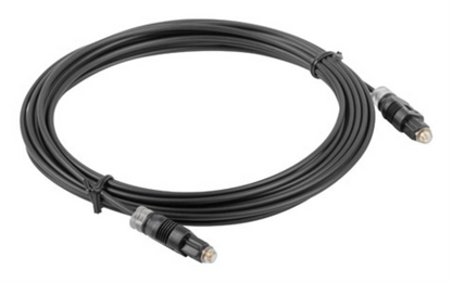 Cable Óptico Toslink Lanberg 2 m Negro Audio Digital