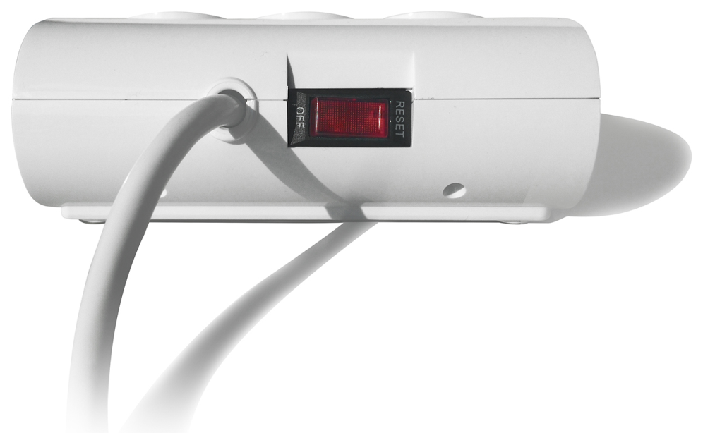 Regleta de Sobremesa Ewent 5 Tomas Schuko 16A con 2 USB 1,5 m Blanca