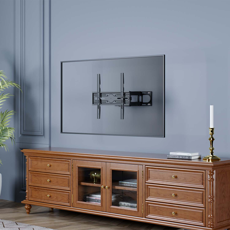 Soporte de Pared TV Aisens Giratorio e Inclinable 32"-70" 40 kg Negro