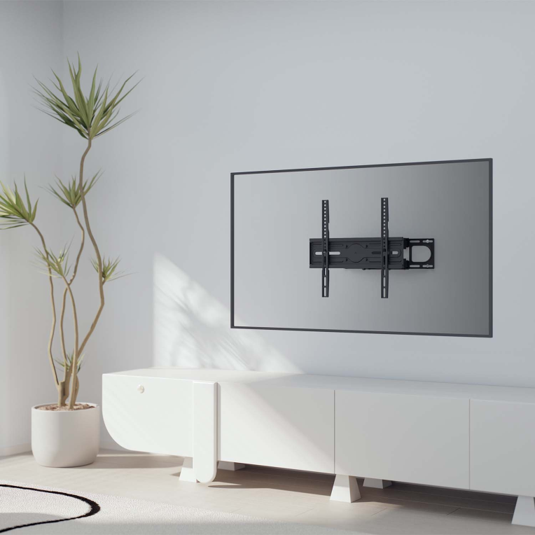 Soporte de Pared TV Aisens Giratorio e Inclinable 32"-70" 40 kg Negro